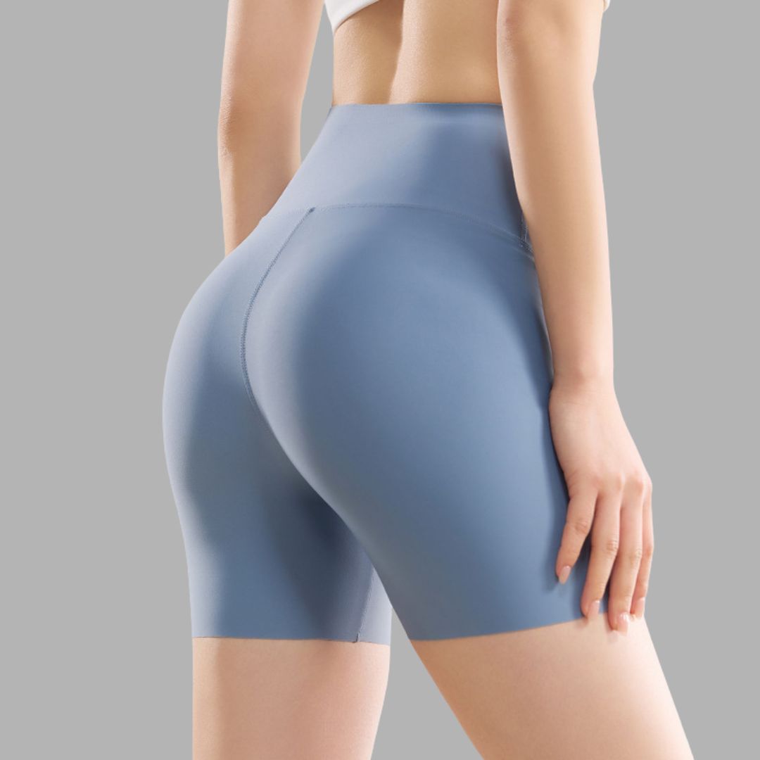 SculptContour High-Waist Seamless Cycling Shorts