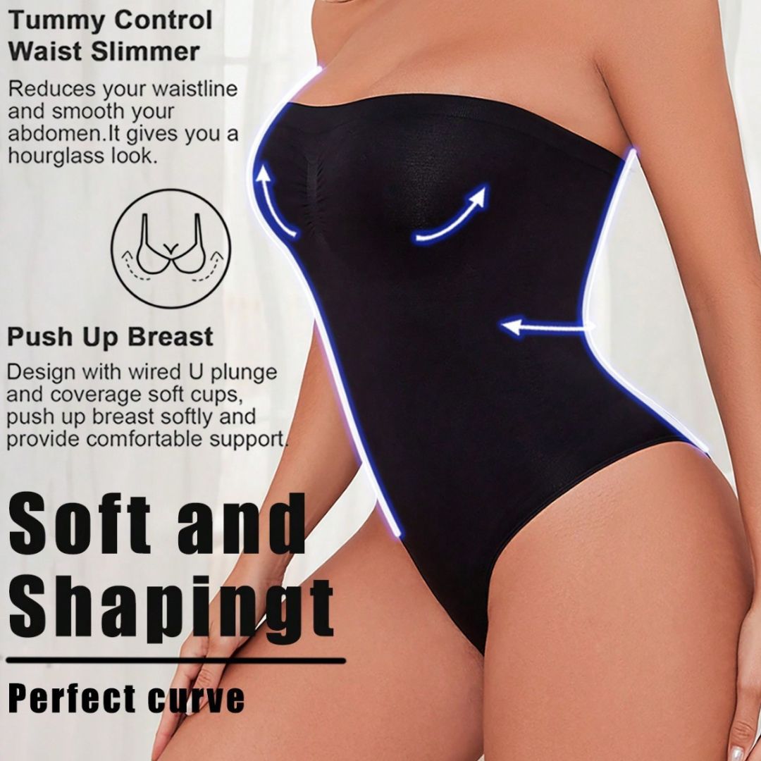 Strapless Seamless Shaping Bodysuit