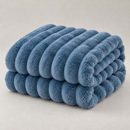 CloudNap Plush Throw Blanket - Blue