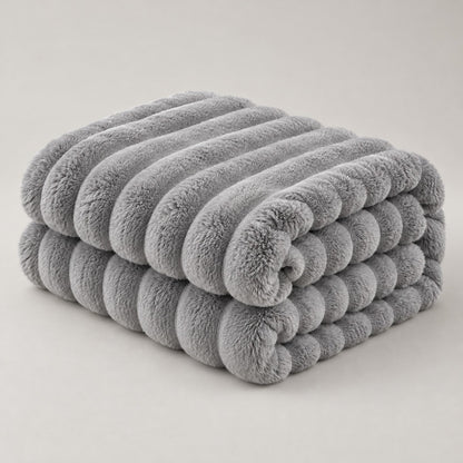 CloudNap Plush Throw Blanket - Light Gray