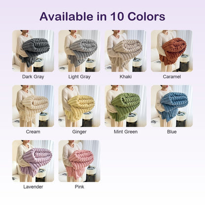 CloudNap Plush Throw Blanket - colors