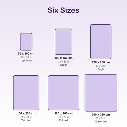 CloudNap Plush Throw Blanket - size_guide