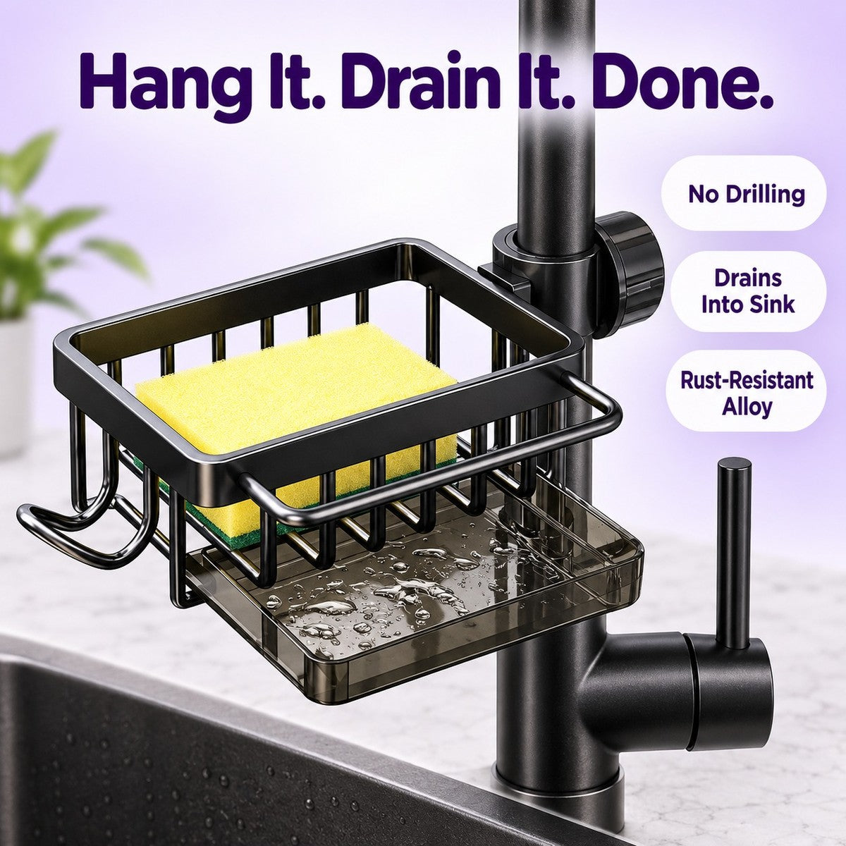 SinkMate No-Drill Faucet Caddy - hero_info