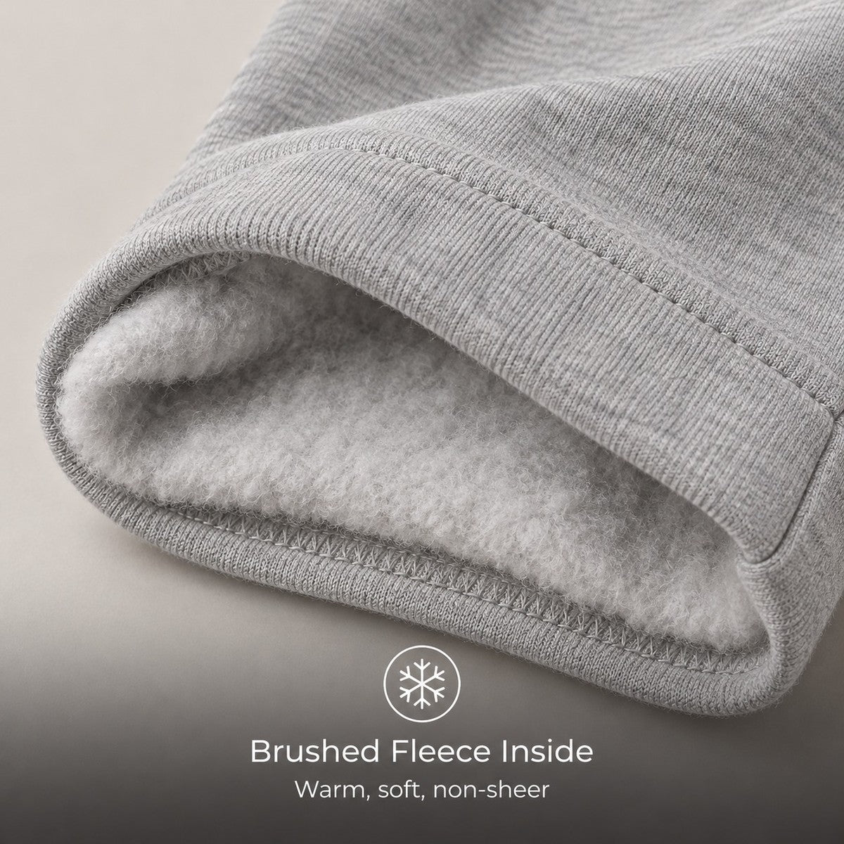 EaseFlow Wide-Leg Fleece Sweatpants - fabric_label