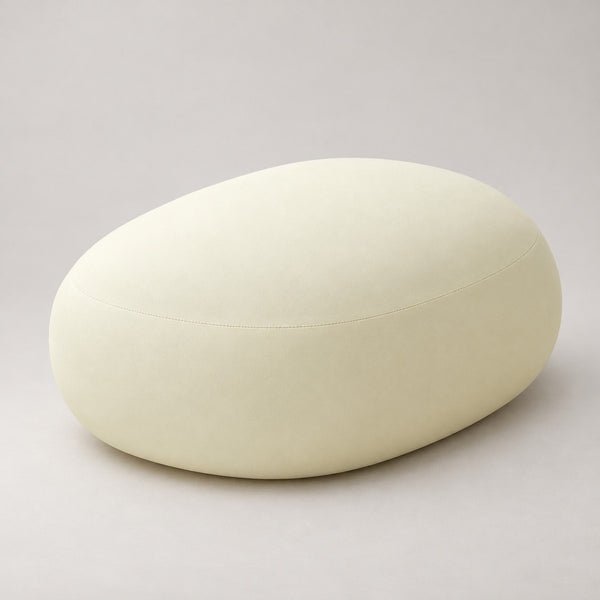 PuffCloud Ice-Silk Ball Pillow - Cream