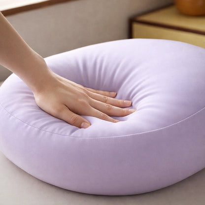 PuffCloud Ice-Silk Ball Pillow - detail