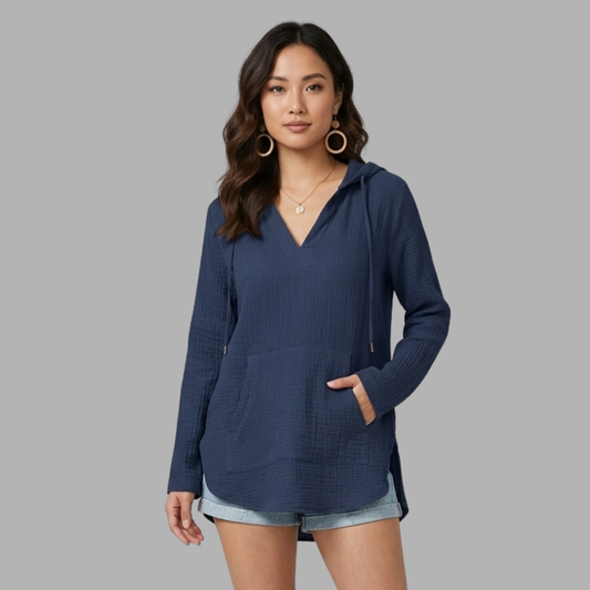 CoastalEase Hooded Cover-Up