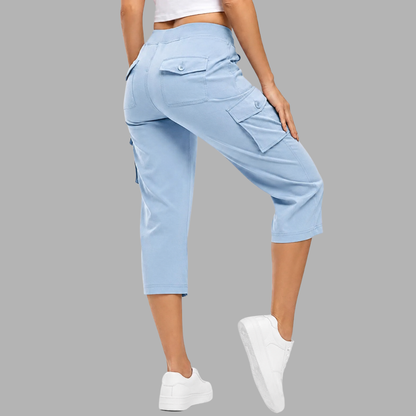 TrailEase Cargo Capri Shorts
