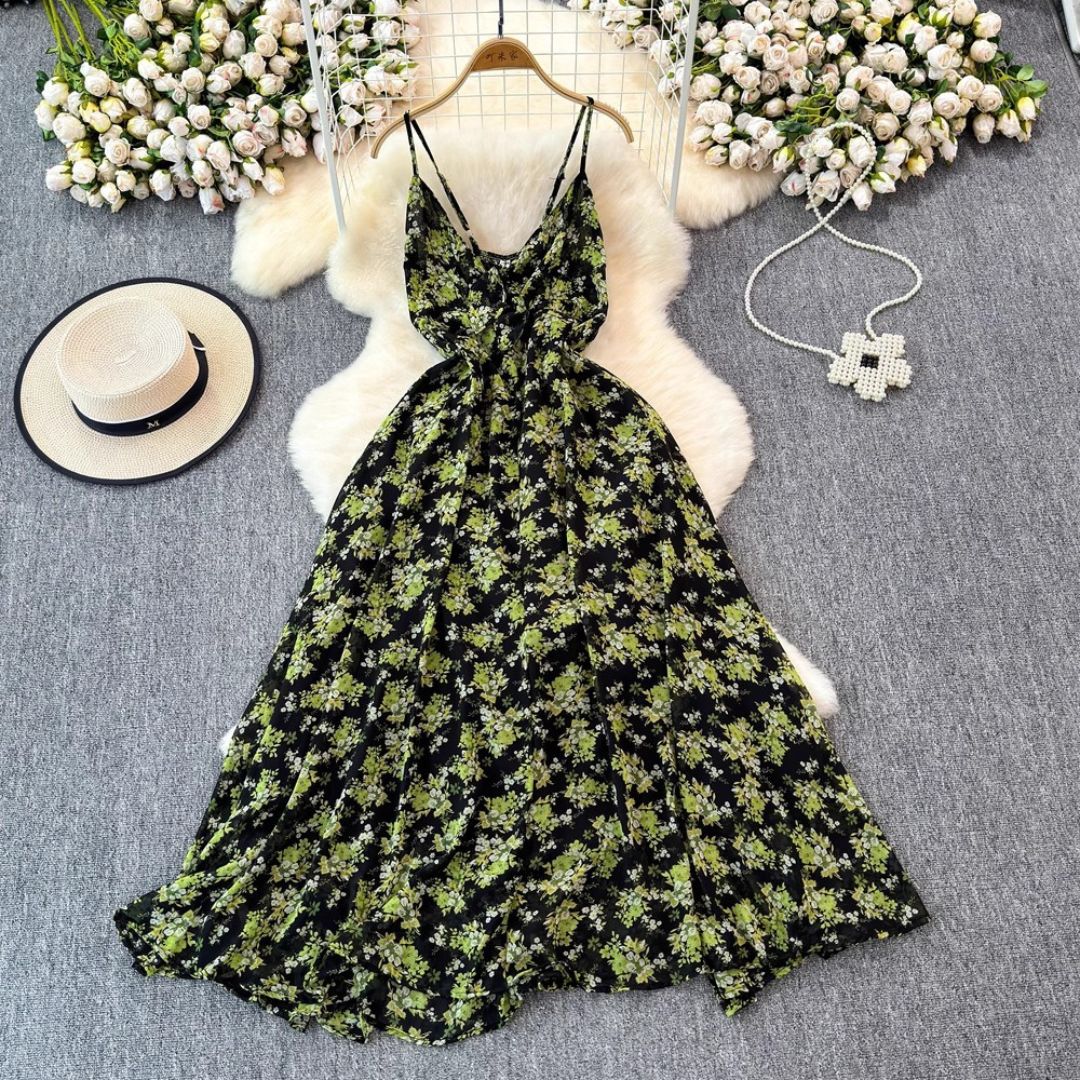 Floral Breeze Slip Dress