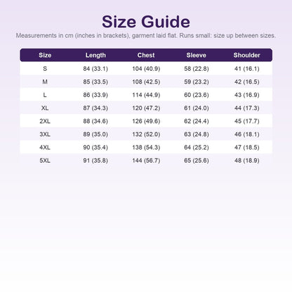 DoubleSoft Hooded Fleece Cardigan Coat - size_guide