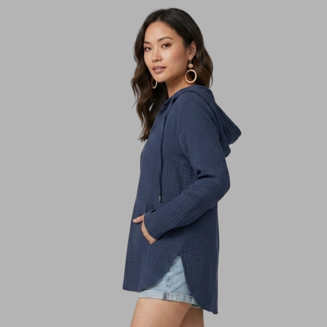 CoastalEase Hooded Cover-Up