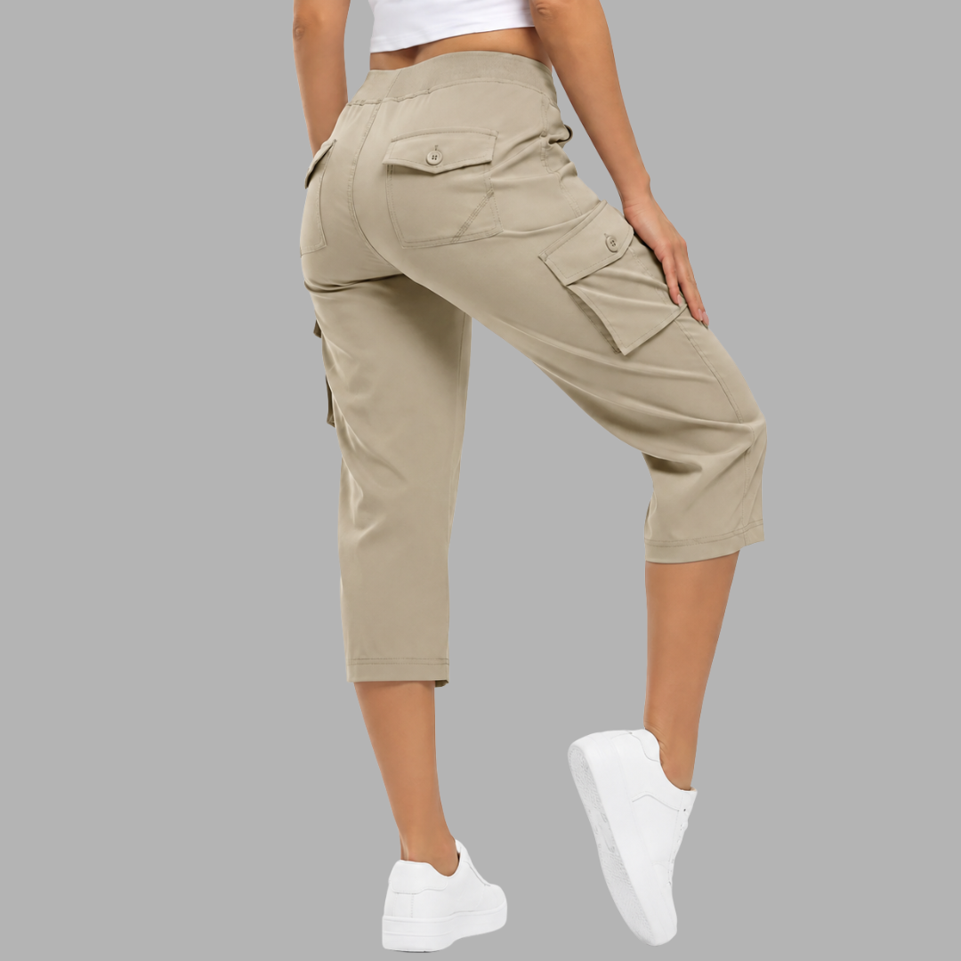 TrailEase Cargo Capri Shorts