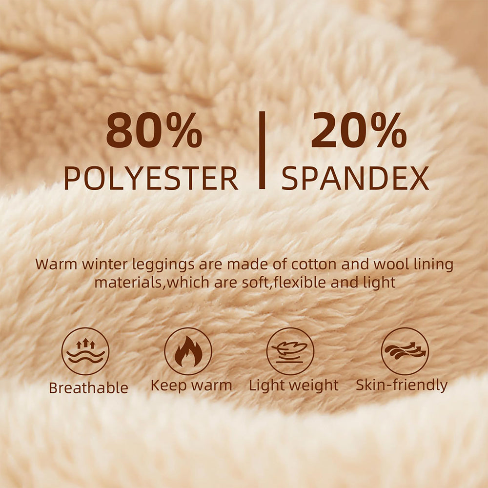 Magic Fleece Leggings Snatching Compression One Seam Fit