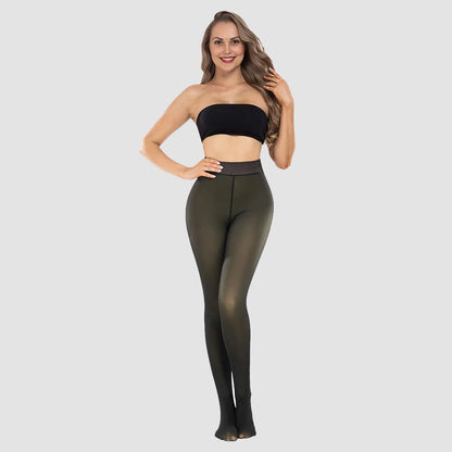 Magic Fleece Leggings Snatching Compression One Seam Fit