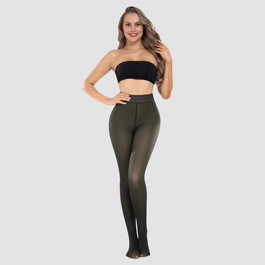 Magic Fleece Leggings Snatching Compression One Seam Fit