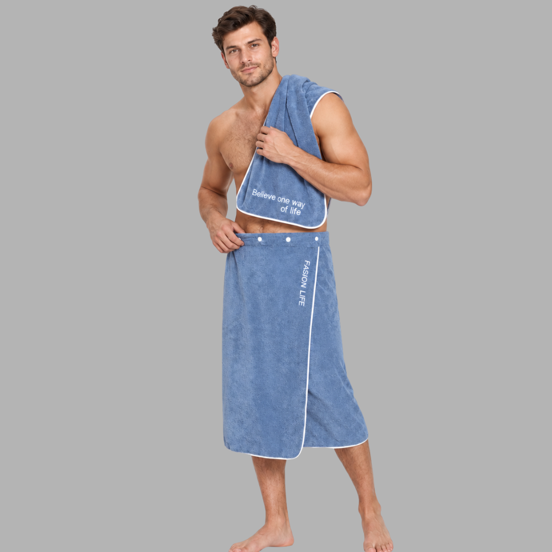 WrapEase Wearable Bath Towel