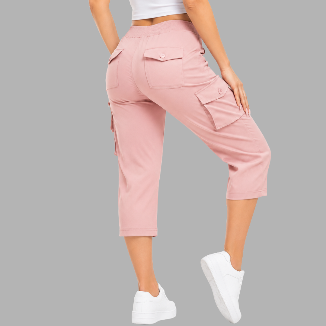 TrailEase Cargo Capri Shorts