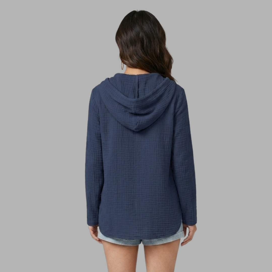 CoastalEase Hooded Cover-Up