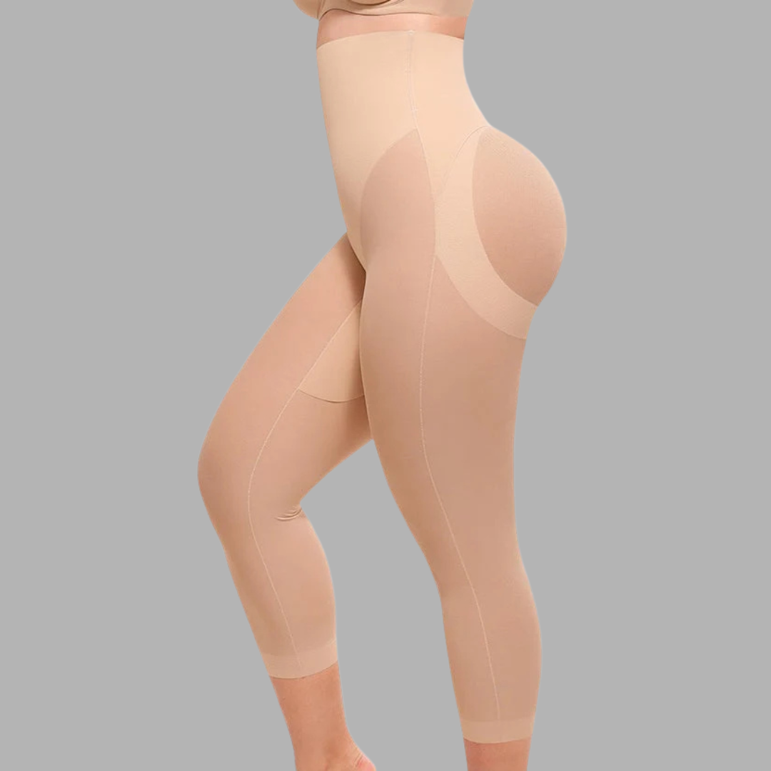 Mesh Sculpt Butt-Lifting Capri Leggings