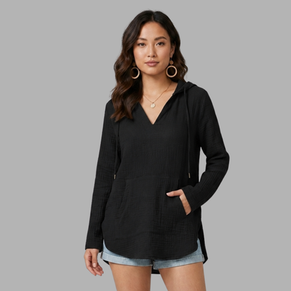 CoastalEase Hooded Cover-Up