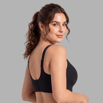 Square-Neck Seamless Support Bra