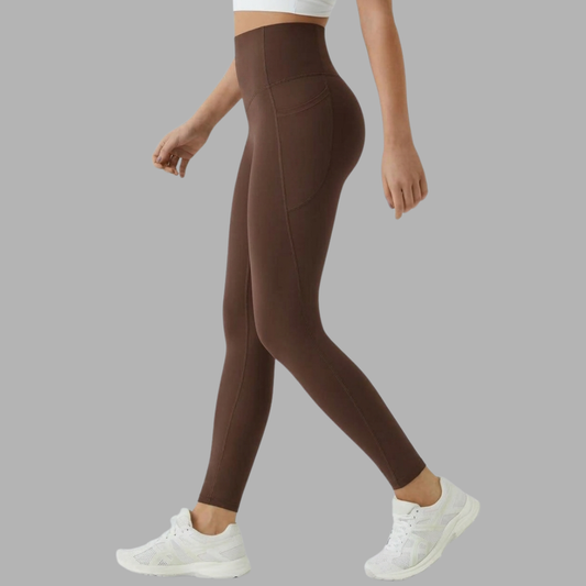 Pocketed High-Waist Butt-Lifting Leggings