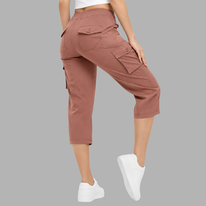 TrailEase Cargo Capri Shorts
