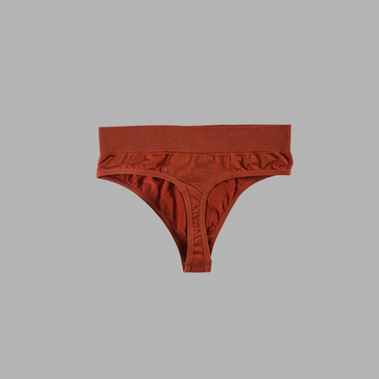 Seamless Ribbed Thong (Everyday Essentials Pack)