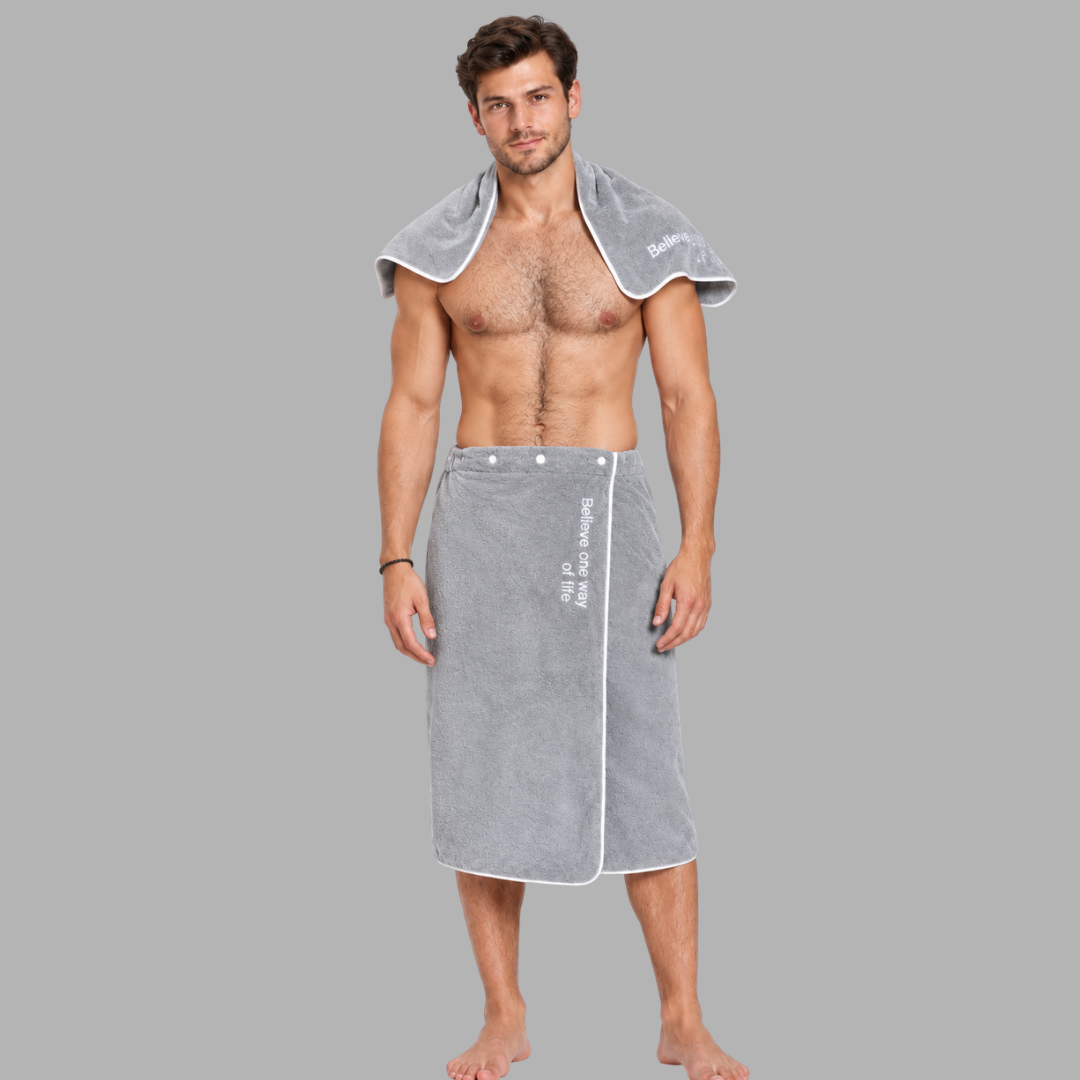 WrapEase Wearable Bath Towel