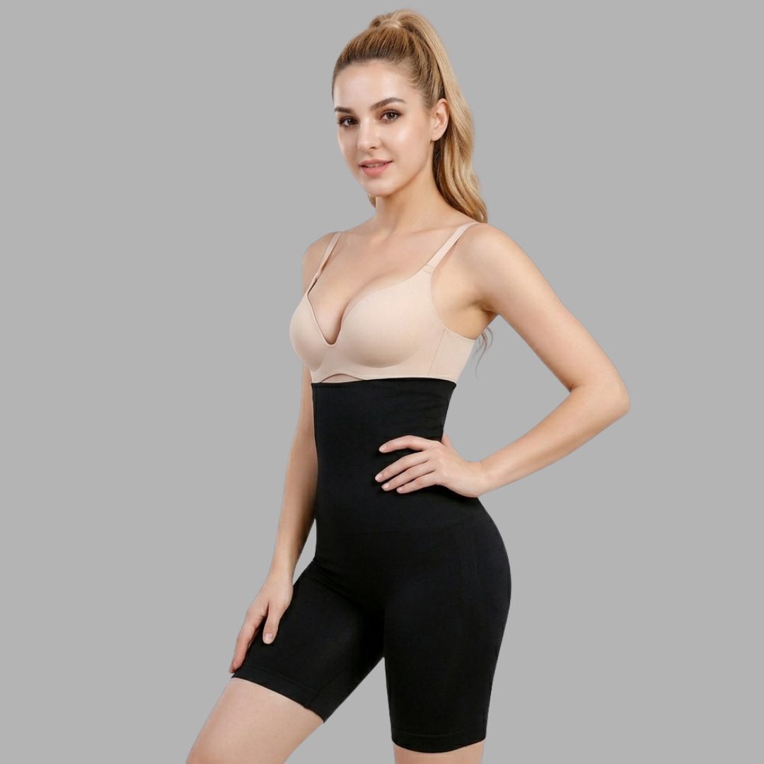 Seamless High-Waist Shaping Shorts
