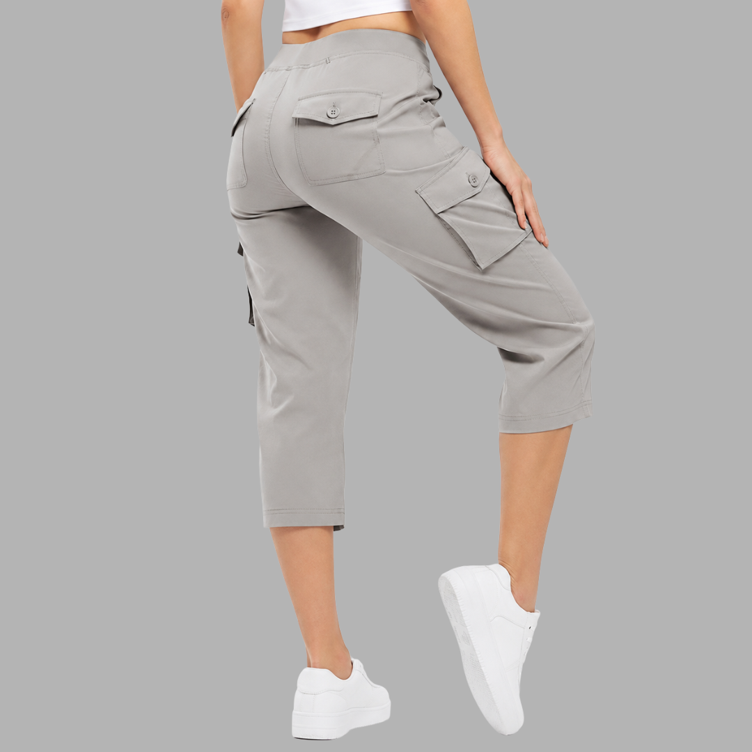 TrailEase Cargo Capri Shorts