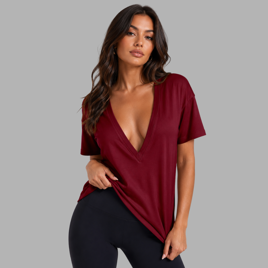 Everyday Deep V Tee