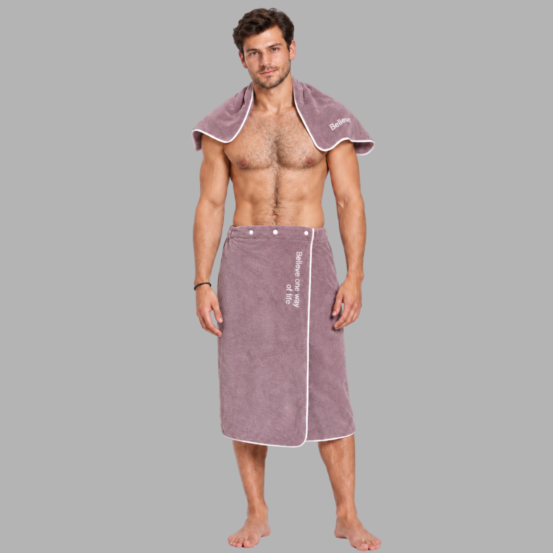 WrapEase Wearable Bath Towel