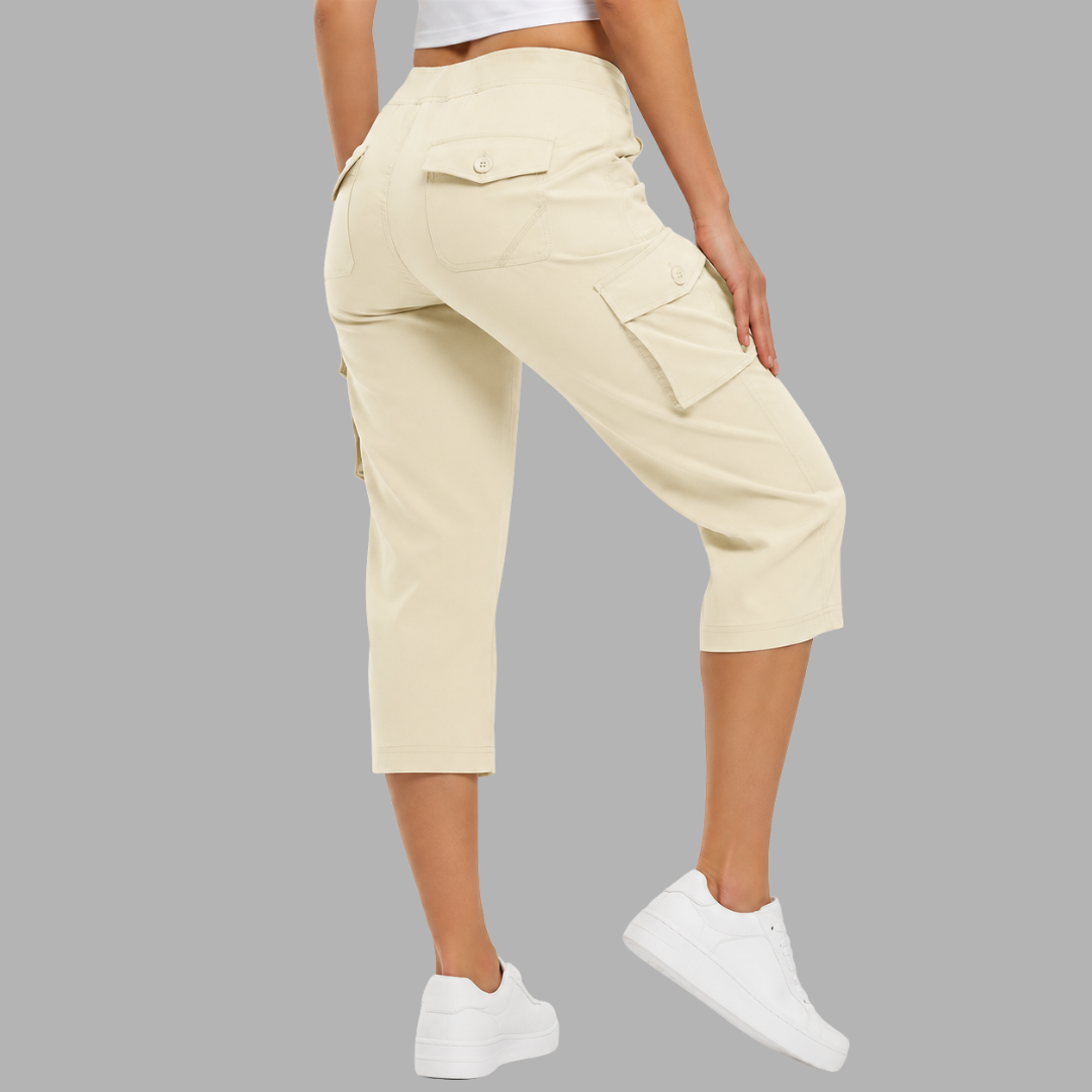 TrailEase Cargo Capri Shorts
