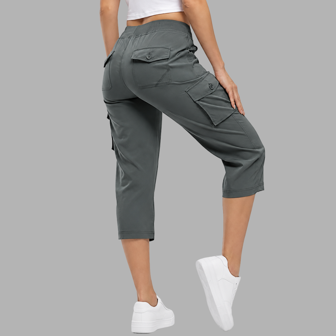 TrailEase Cargo Capri Shorts