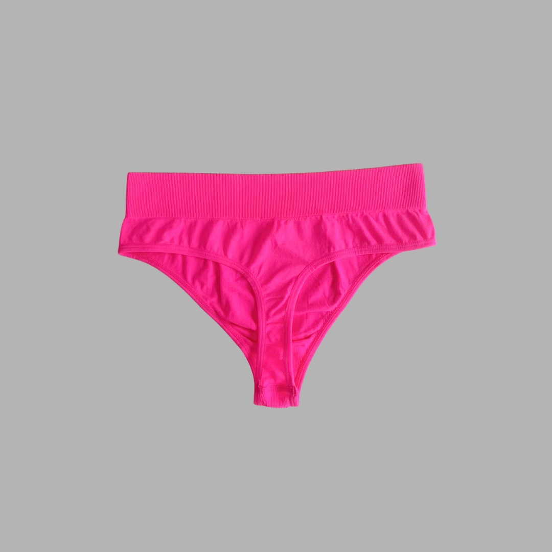 Seamless Ribbed Thong (Everyday Essentials Pack)