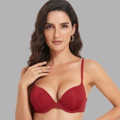 LiftEnhance Glossy Push-Up Bra