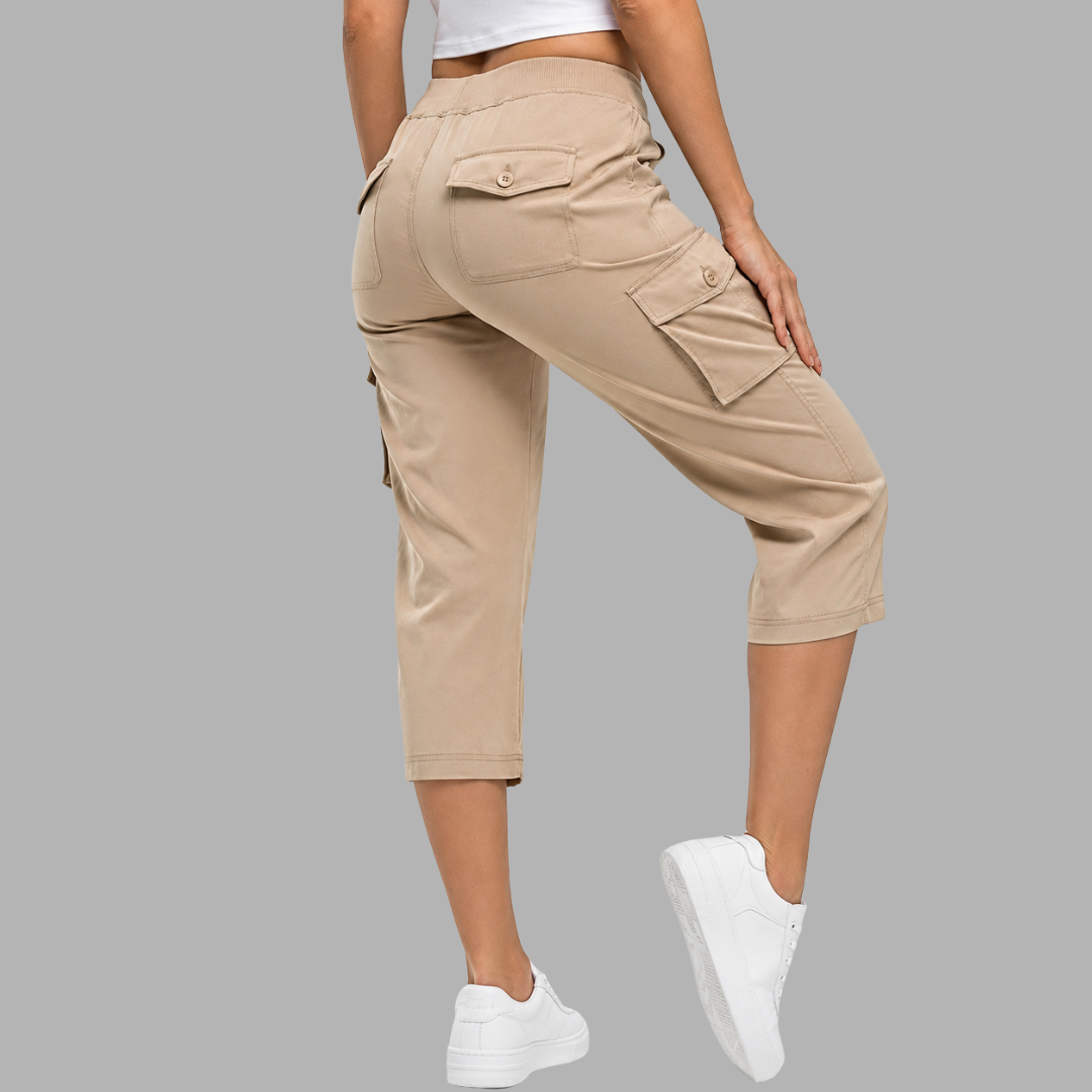 TrailEase Cargo Capri Shorts