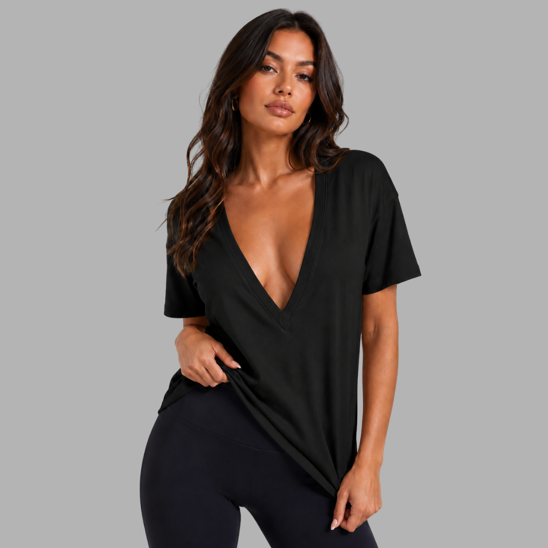 Everyday Deep V Tee
