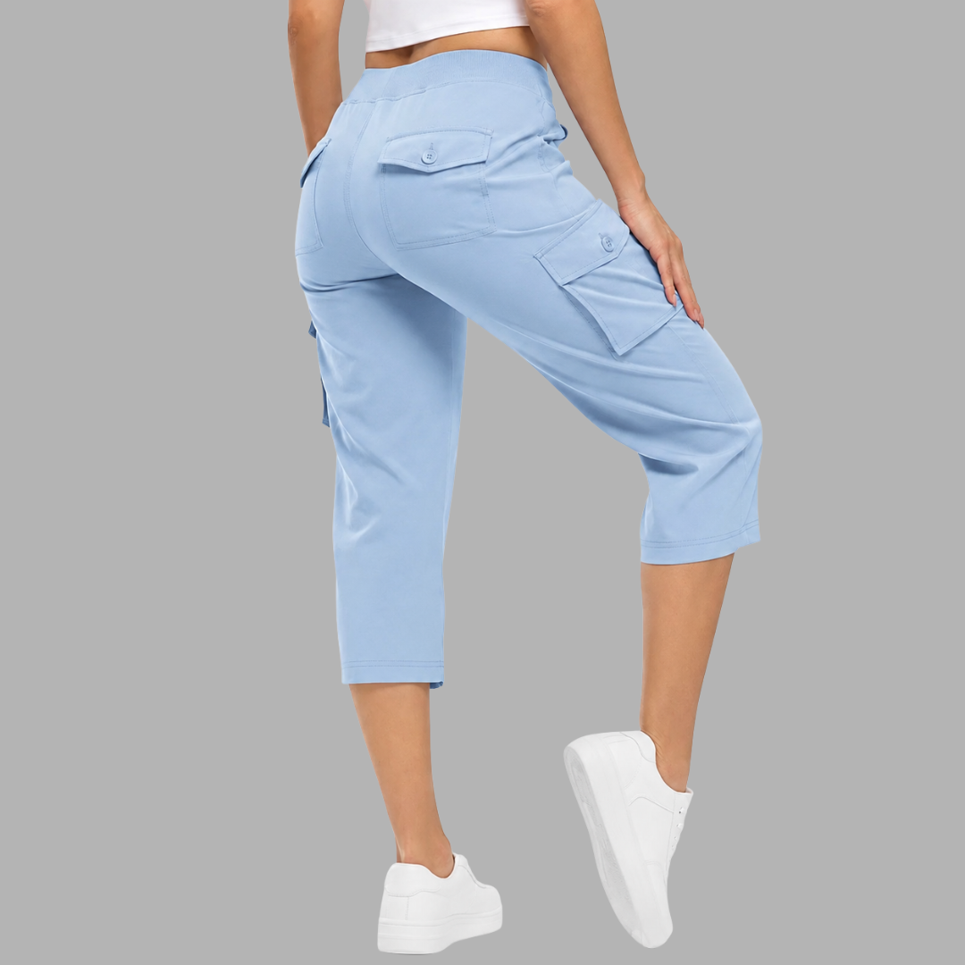 TrailEase Cargo Capri Shorts
