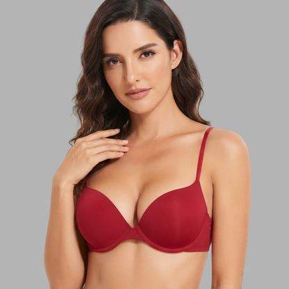 LiftEnhance Glossy Push-Up Bra