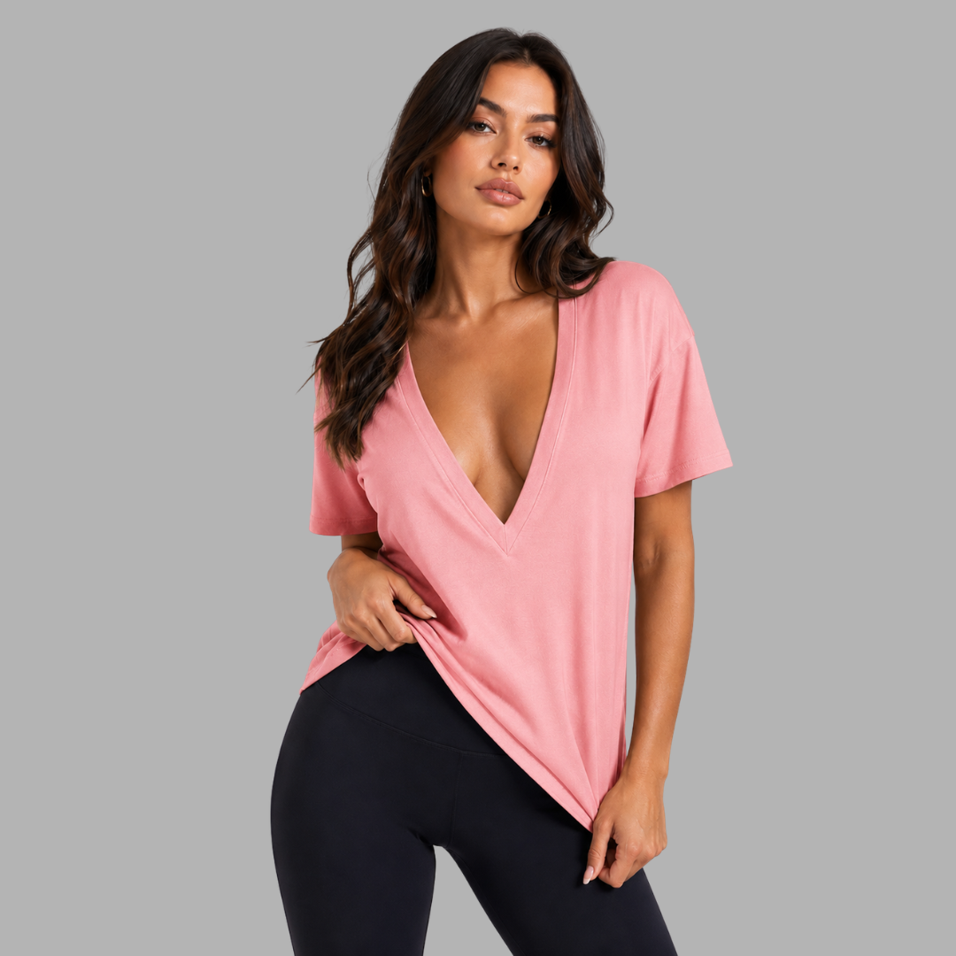 Everyday Deep V Tee