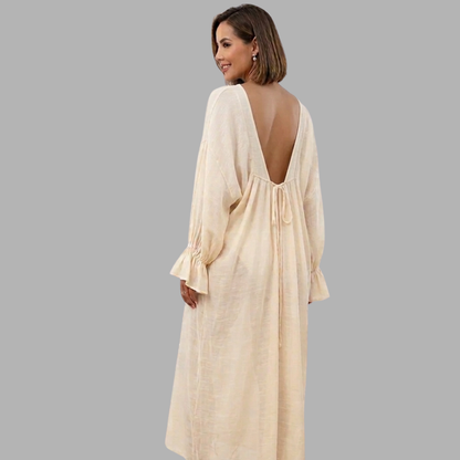 Breezy Deep-V Beach Cover-Up