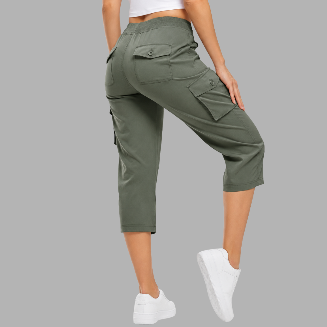 TrailEase Cargo Capri Shorts