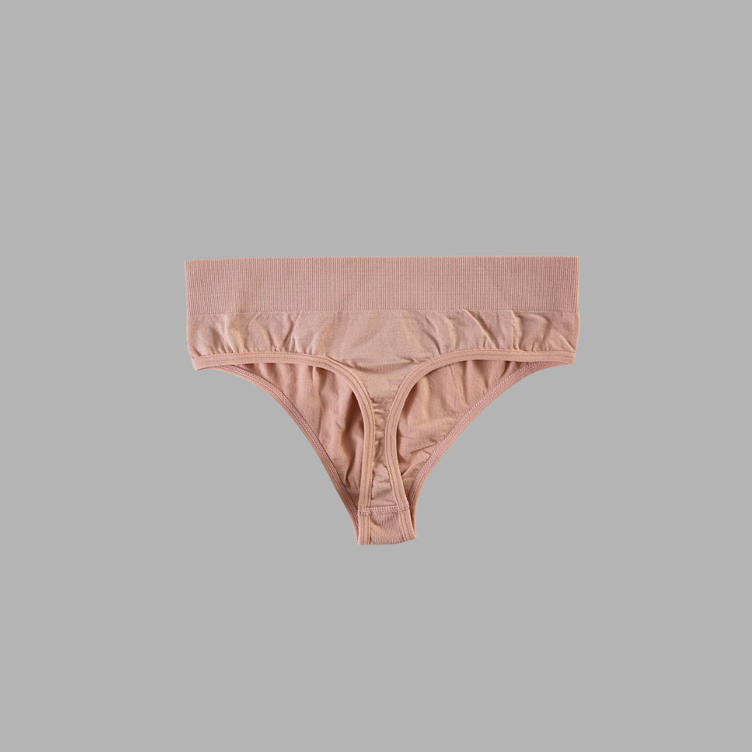 Seamless Ribbed Thong (Everyday Essentials Pack)