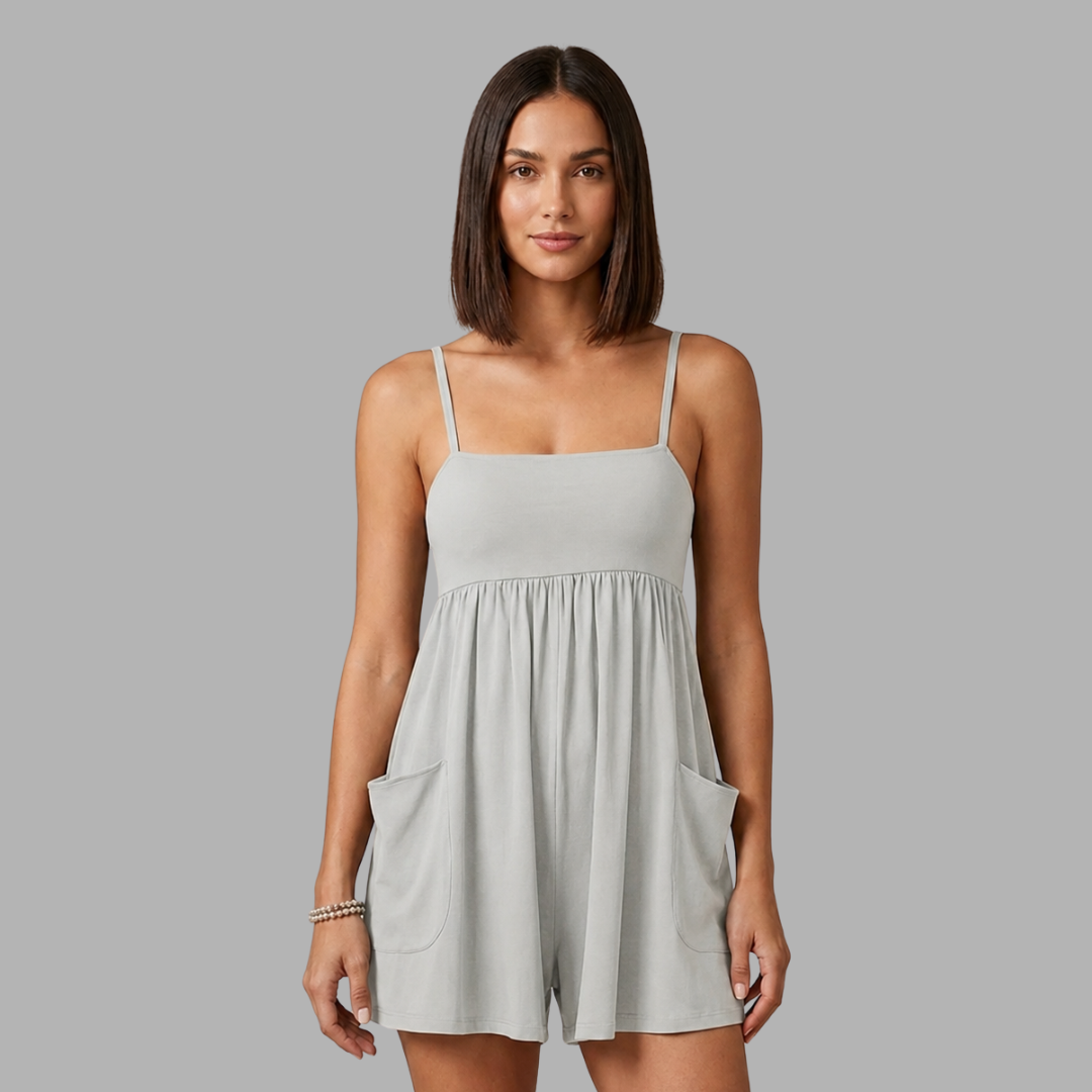 Breezy Strap Pocket Romper