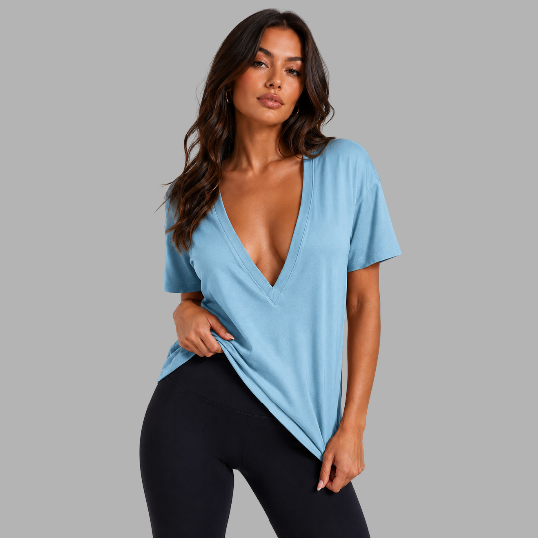 Everyday Deep V Tee