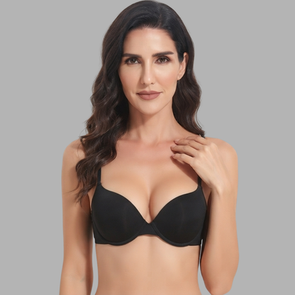 LiftEnhance Glossy Push-Up Bra