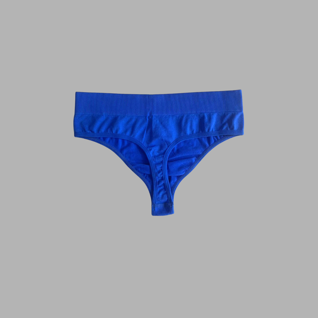 Seamless Ribbed Thong (Everyday Essentials Pack)