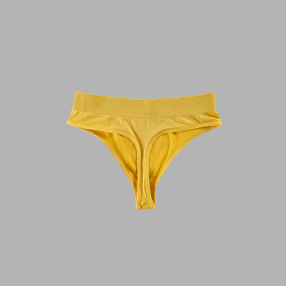 Seamless Ribbed Thong (Everyday Essentials Pack)